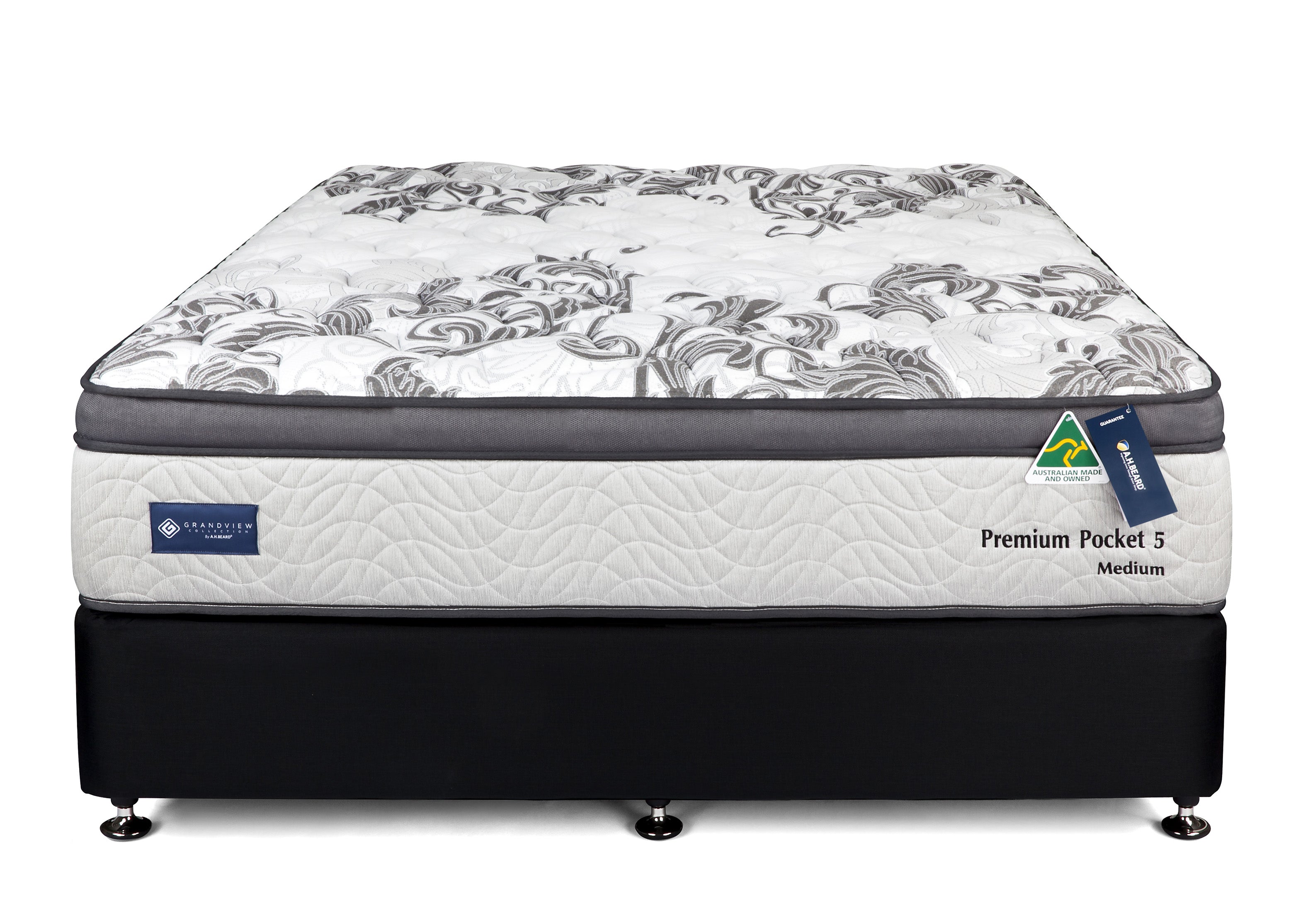A.H.Beard Premium Pocket 5 Mattress Medium Lounges Plus