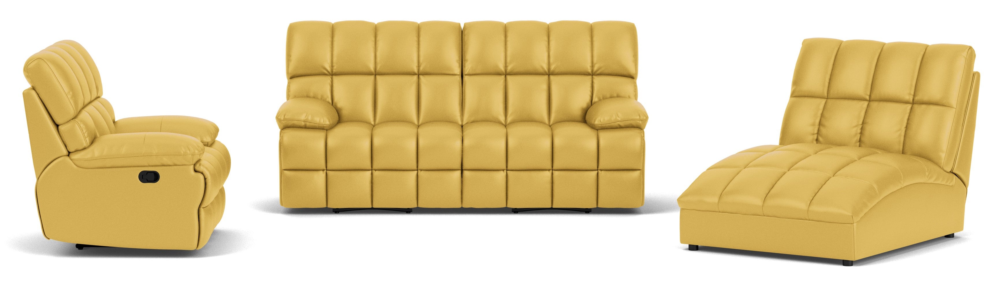 2.5 Seater with End Recliners + Recliner + Chaise