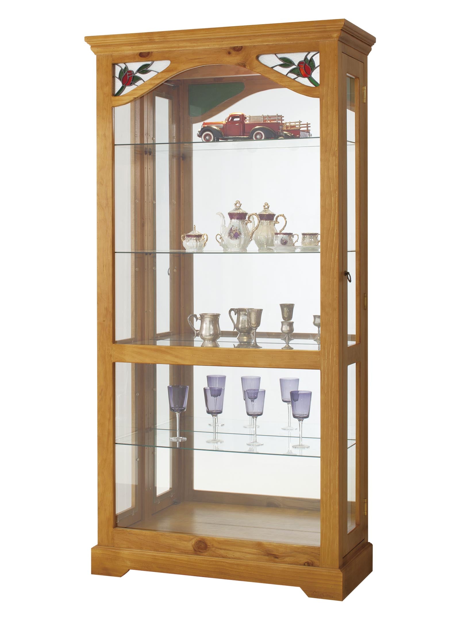 Mirrored China Display Cabinet 003