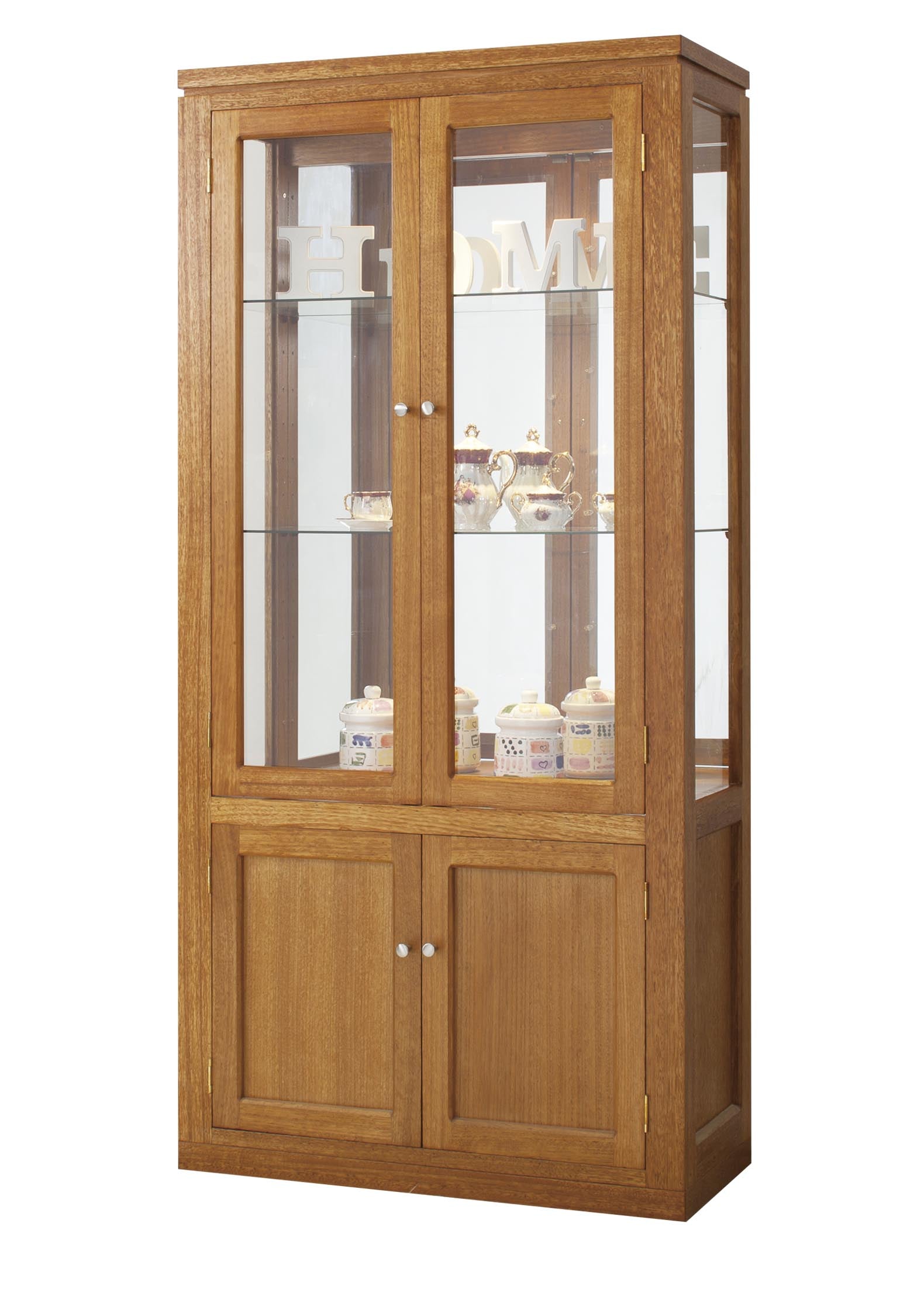 China Display Cabinet with 4 Doors