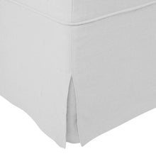 Load image into Gallery viewer, Slip Cover Bench Ottoman
