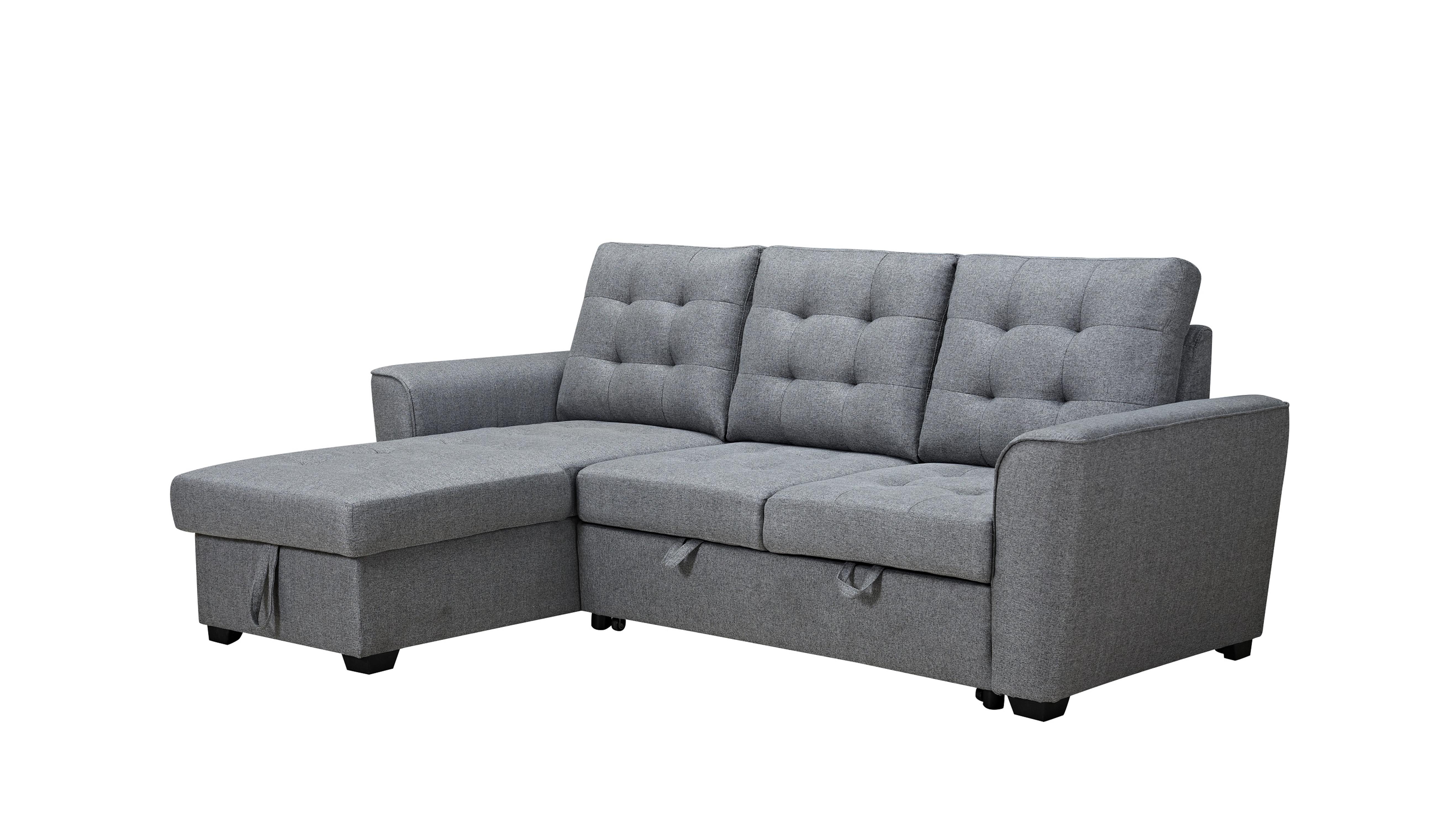 3 Seater Sofabed with Storage Chaise