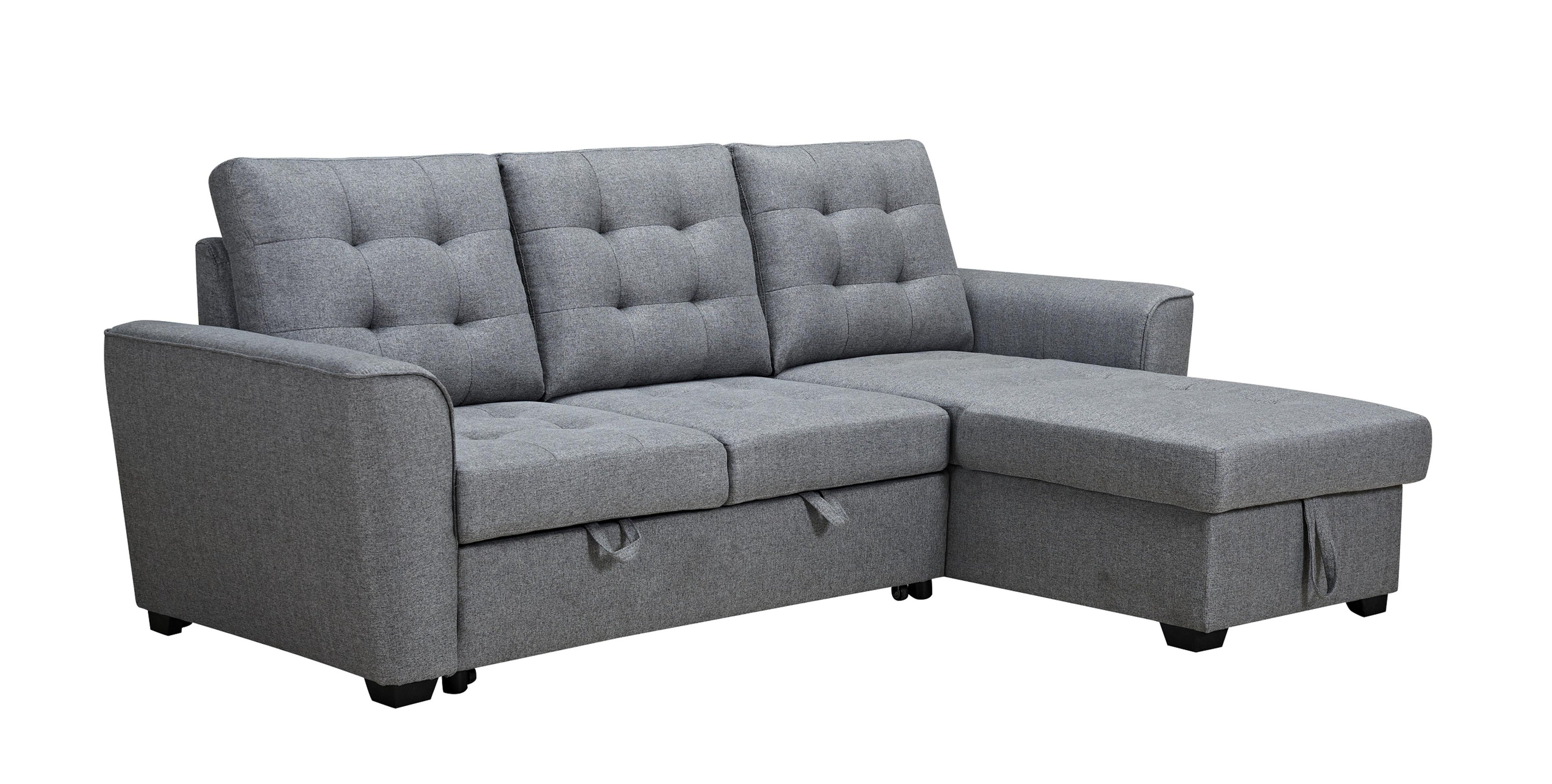 3 Seater Sofabed with Storage Chaise