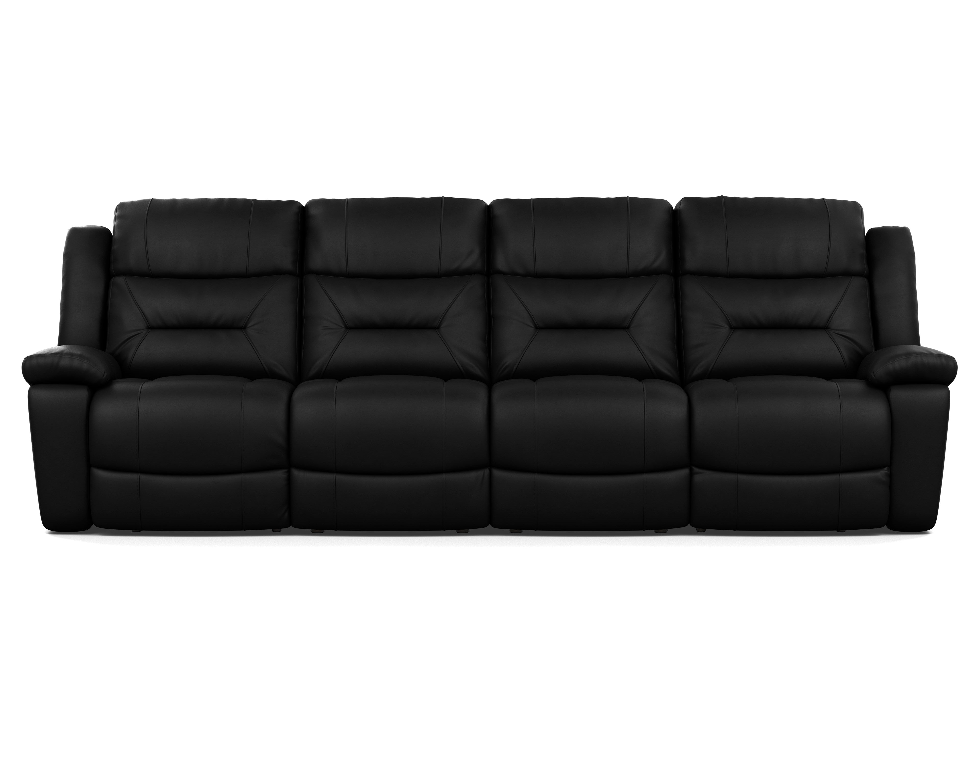 4 Seater with End Recliners