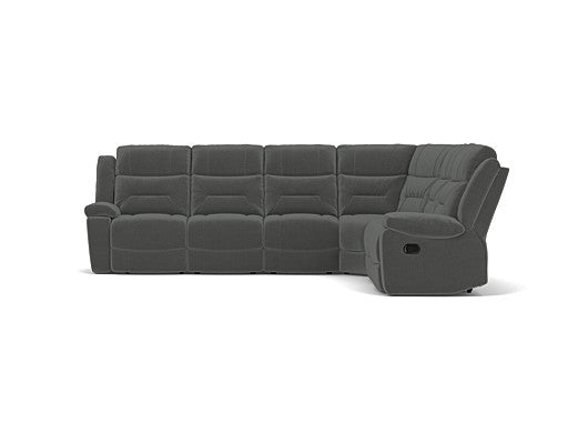 6 Seater Corner Modular with End Recliners