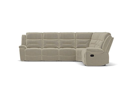 6 Seater Corner Modular with End Recliners