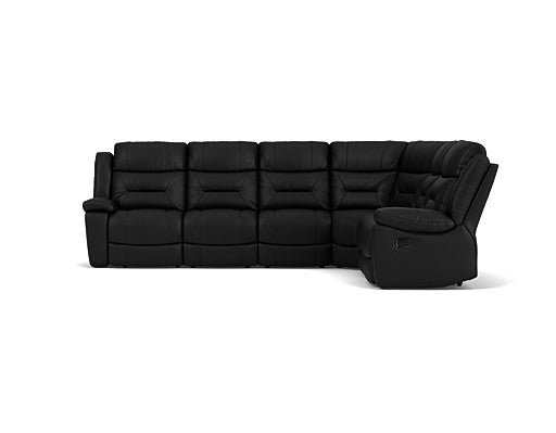 6 Seater Corner Modular with End Recliners