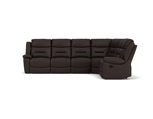 6 Seater Corner Modular with End Recliners