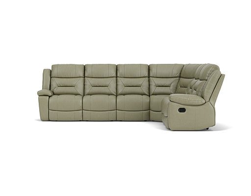 6 Seater Corner Modular with End Recliners