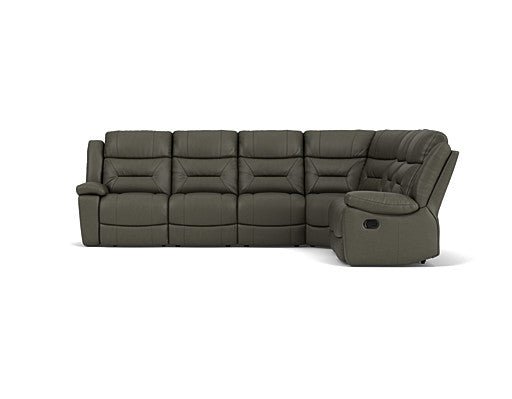 6 Seater Corner Modular with End Recliners