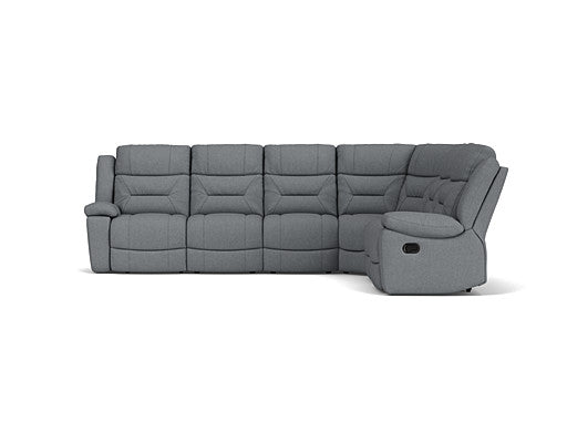 6 Seater Corner Modular with End Recliners