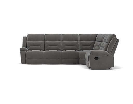 6 Seater Corner Modular with End Recliners