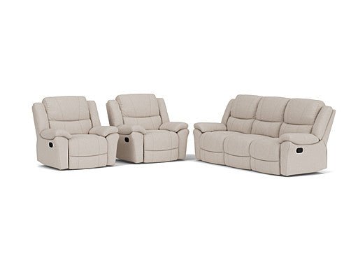 3 Seater with End Recliners + 2 Single Recliners
