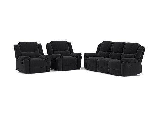 3 Seater with End Recliners + 2 Single Recliners