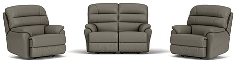 2 Seater with End Recliners + 2 Recliners
