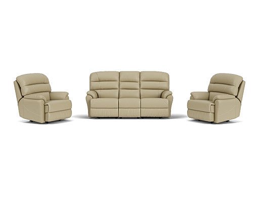 3 Seater with End Recliners + 2 Recliners