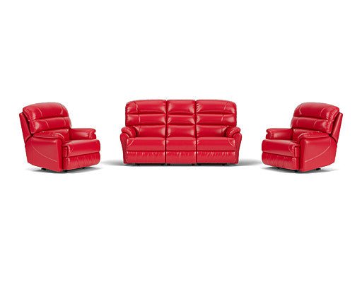 3 Seater with End Recliners + 2 Recliners