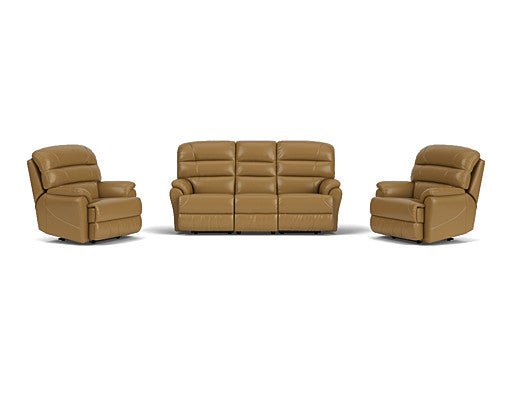 3 Seater with End Recliners + 2 Recliners