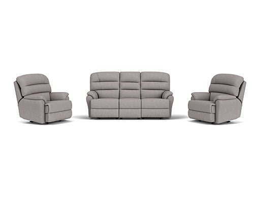 3 Seater with End Recliners + 2 Recliners