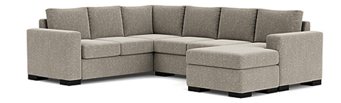 6 Seater Corner Modular with Reversible Chaise