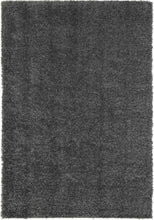 Load image into Gallery viewer, Shaggy Charcoal Grey Rug
