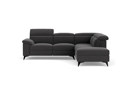 4.5 Seater Corner Chaise with End Electric Recliner