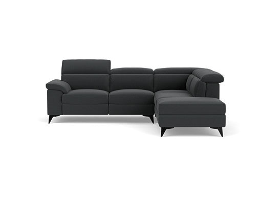 4.5 Seater Corner Chaise with End Electric Recliner
