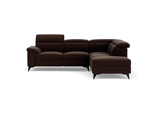4.5 Seater Corner Chaise with End Electric Recliner