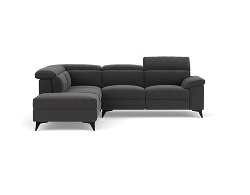 4.5 Seater Corner Chaise with End Electric Recliner