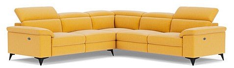 5.5 Seater Corner with End Electric Recliners