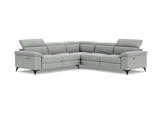 5.5 Seater Corner with End Electric Recliners