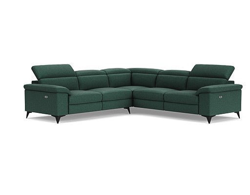 5.5 Seater Corner with End Electric Recliners