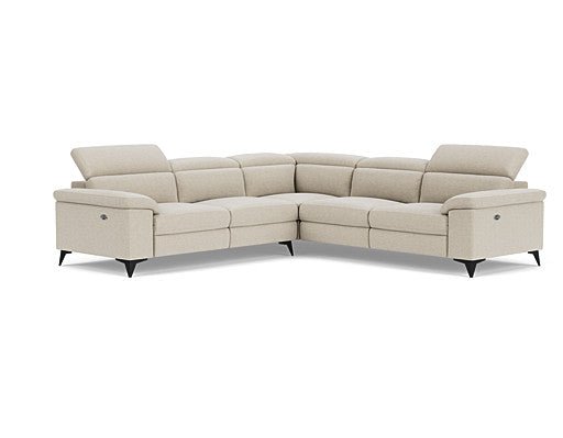 5.5 Seater Corner with End Electric Recliners