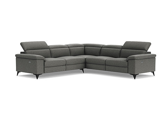 5.5 Seater Corner with End Electric Recliners