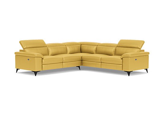 5.5 Seater Corner with End Electric Recliners