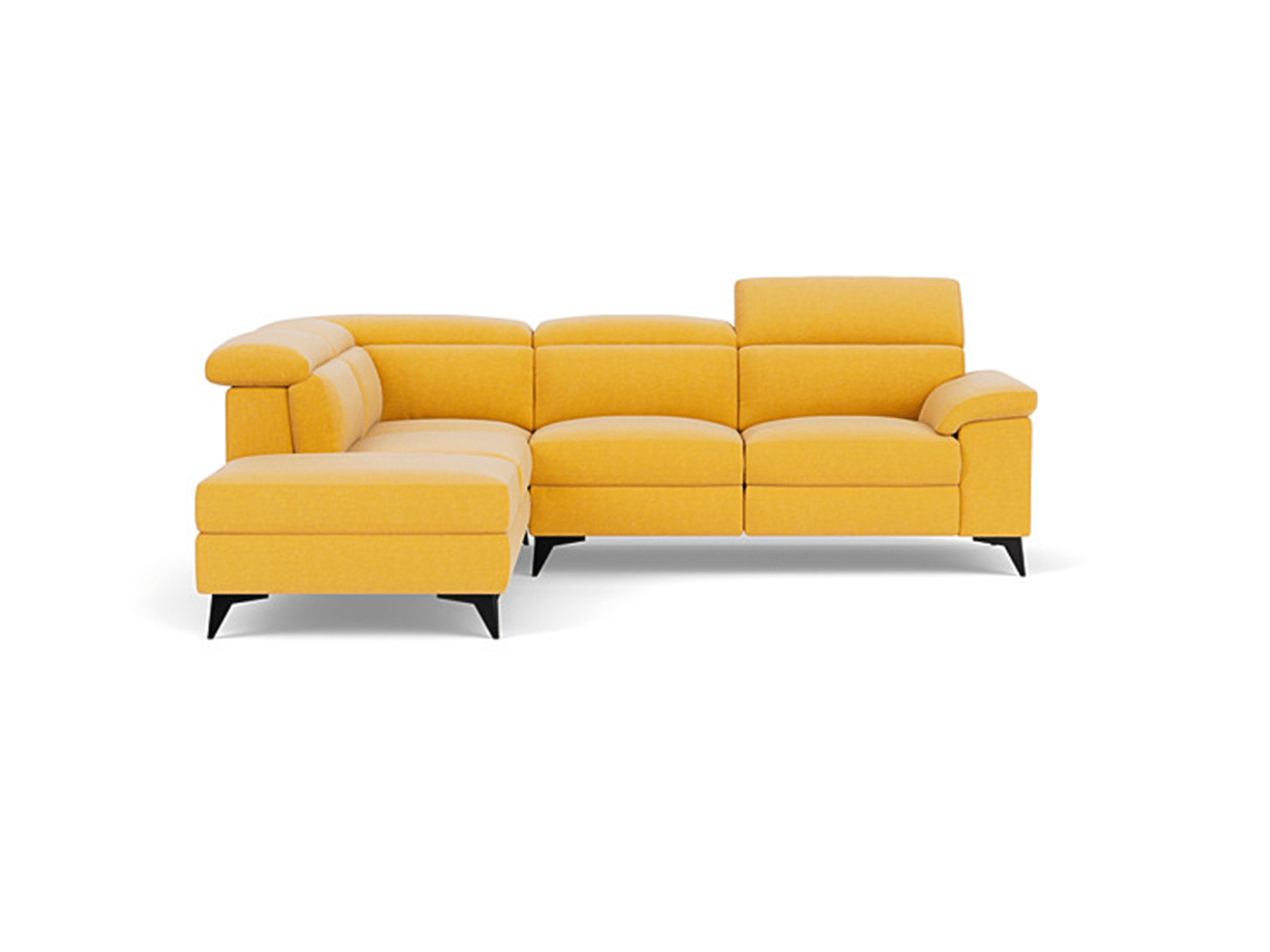 4.5 Seater Corner Chaise with End Electric Recliner