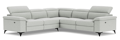 5.5 Seater Corner with End Electric Recliners