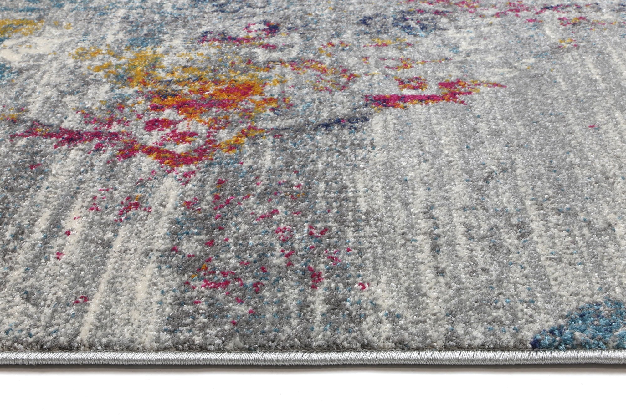 Multi Grey Oriental Rug