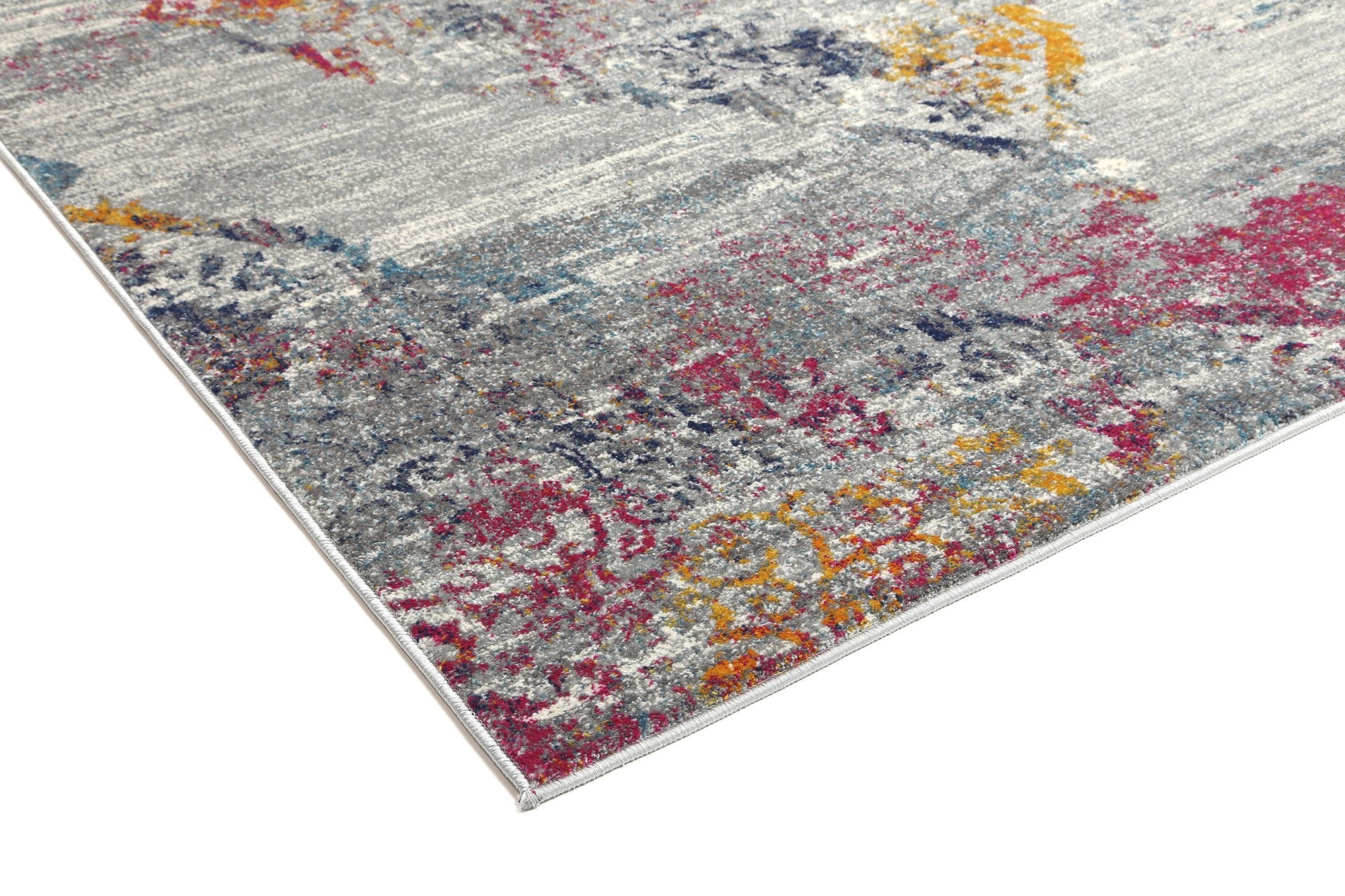 Multi Grey Oriental Rug