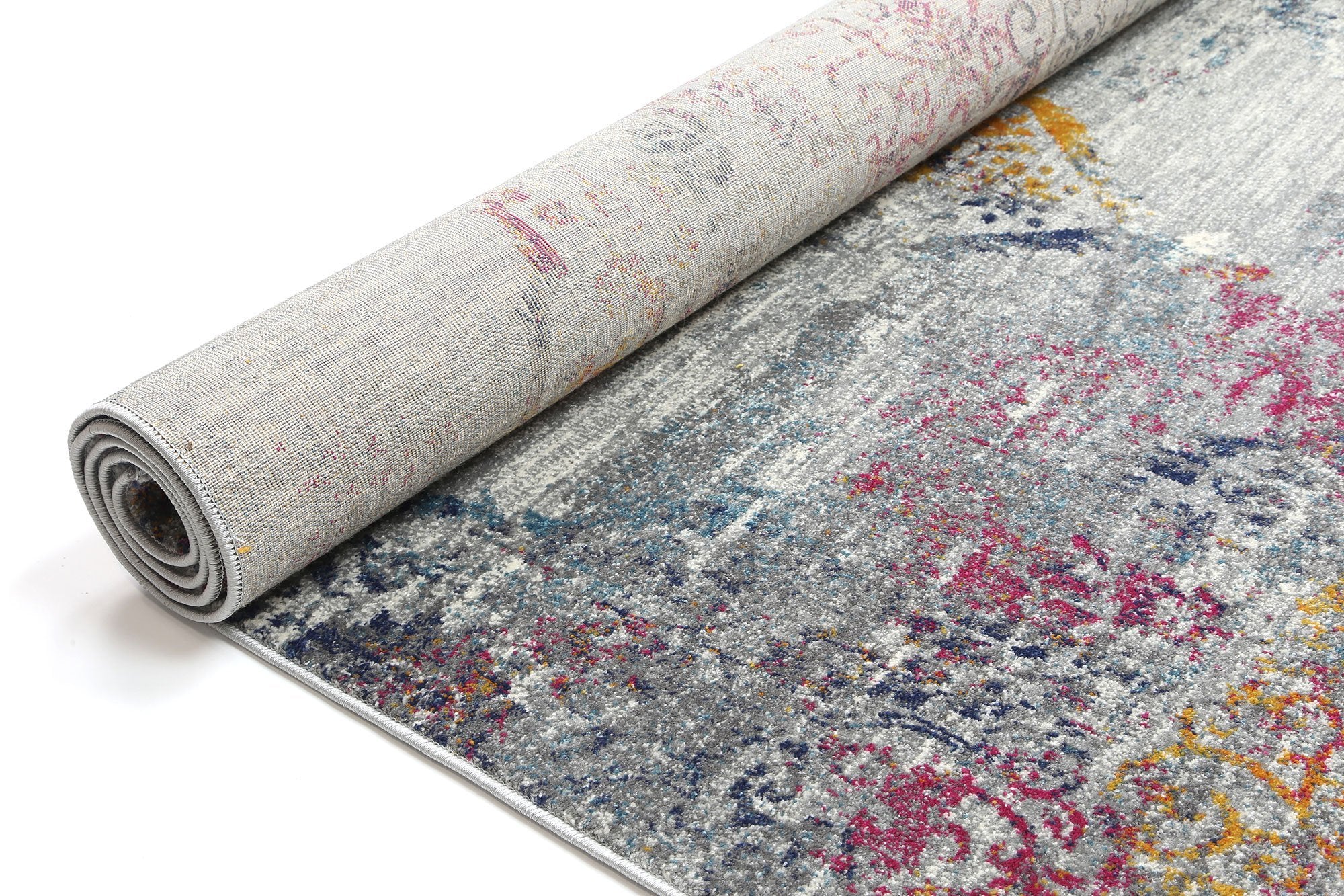 Multi Grey Oriental Rug