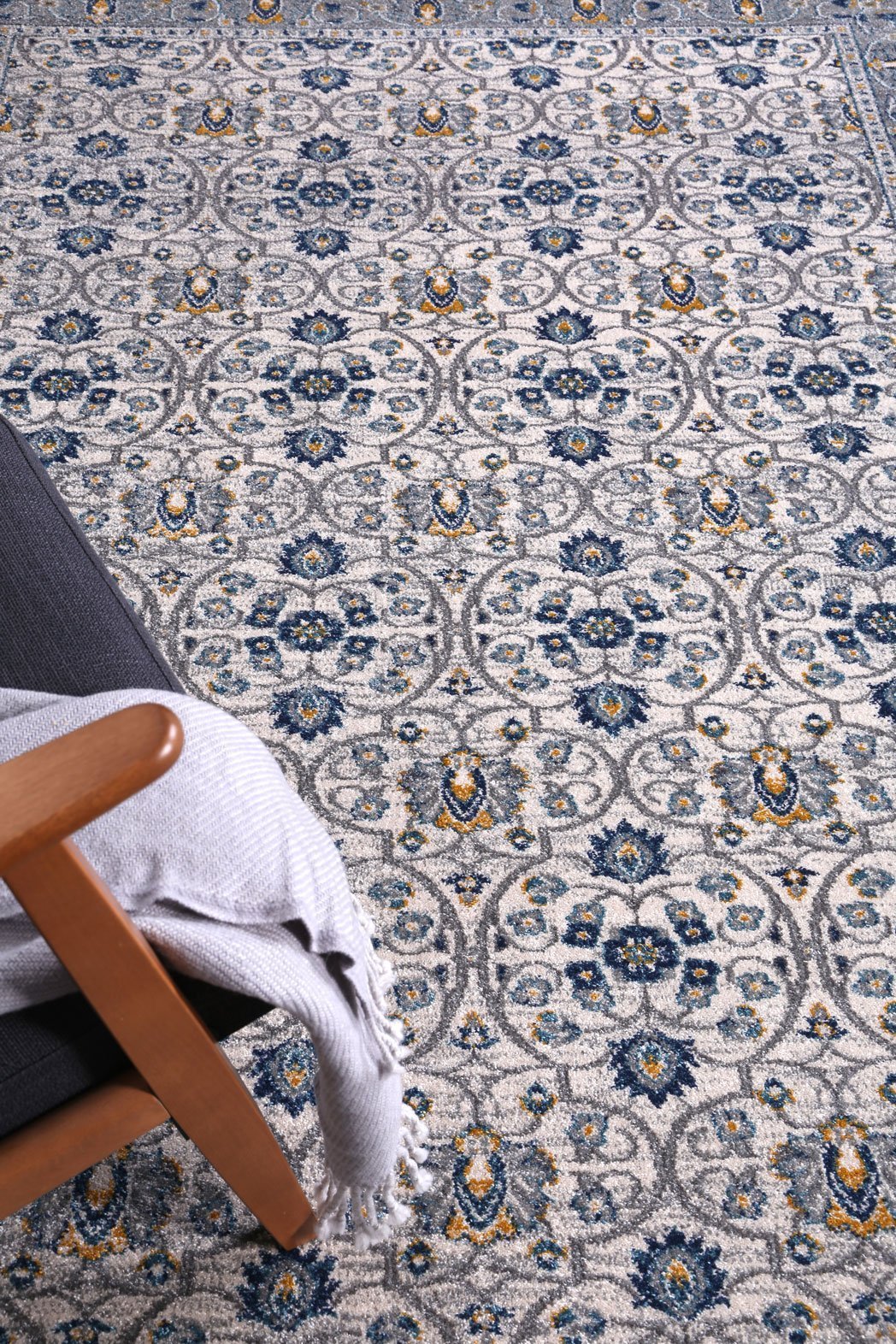 Blue Green Oriental Rug