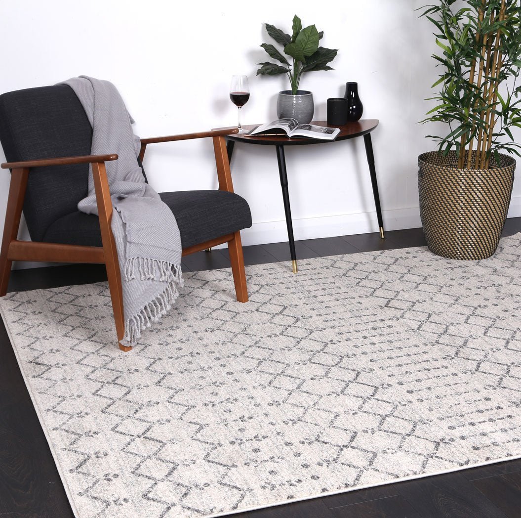 Grey Modern Rug