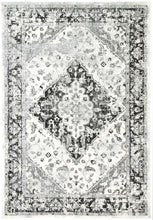 Load image into Gallery viewer, Grey Traditional Rug
