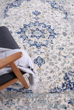 Load image into Gallery viewer, Navy Blue Traditional Rug
