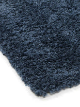 Load image into Gallery viewer, Shaggy Navy Blue Rug
