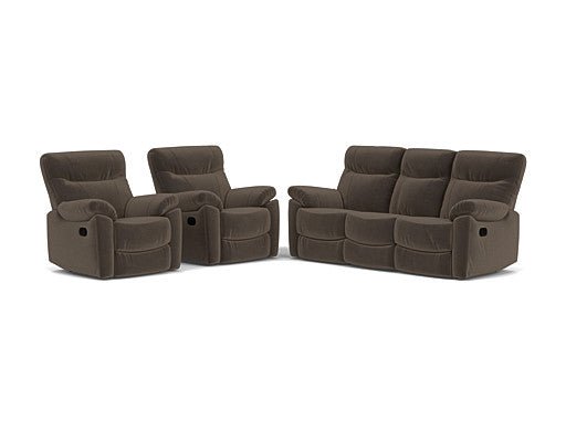 3 Seater with End Recliners + 2 Recliners Package