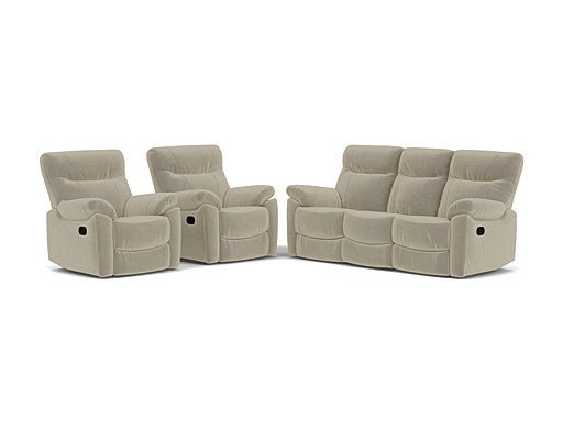 3 Seater with End Recliners + 2 Recliners Package