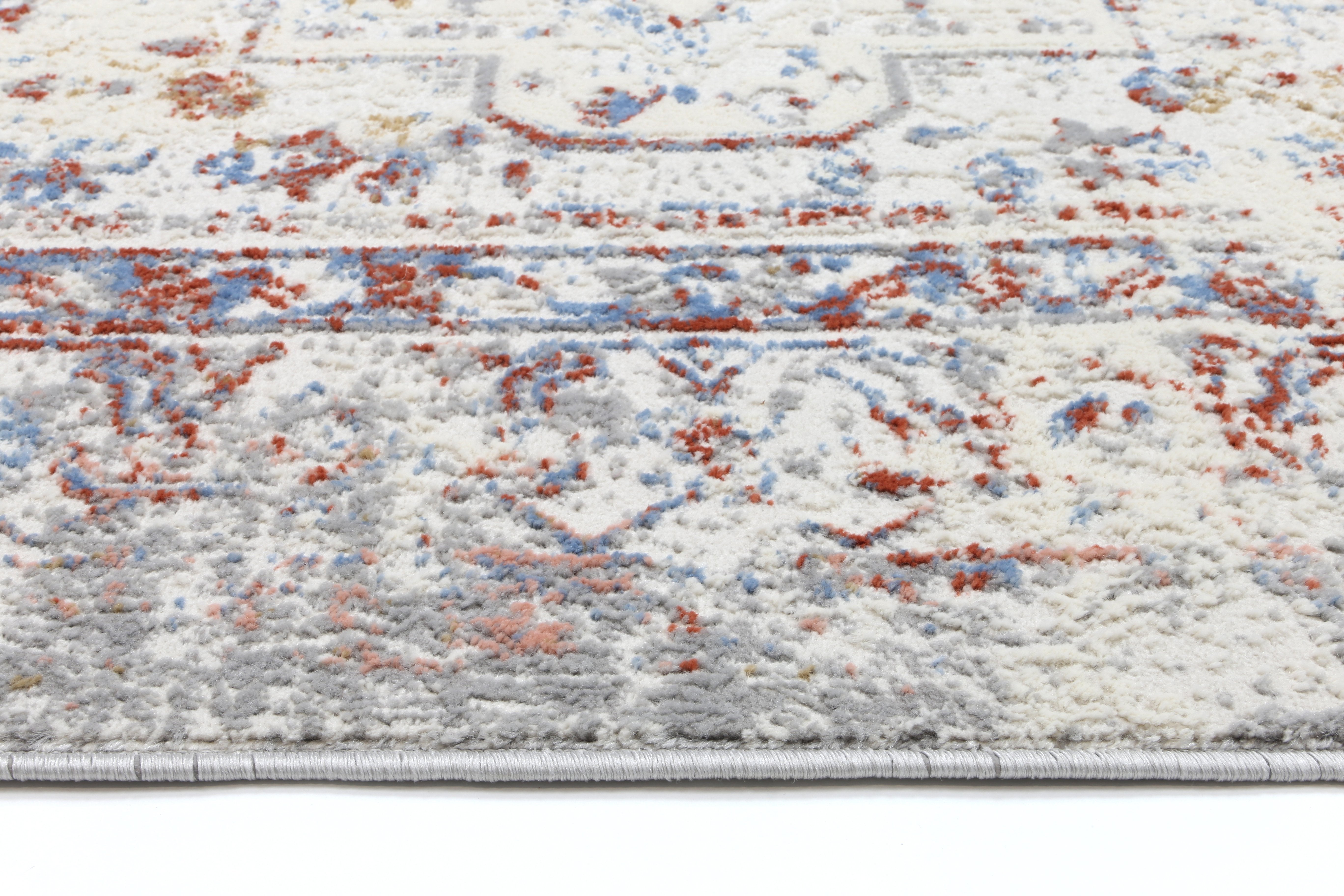 Grey Multi Contemporary Rug