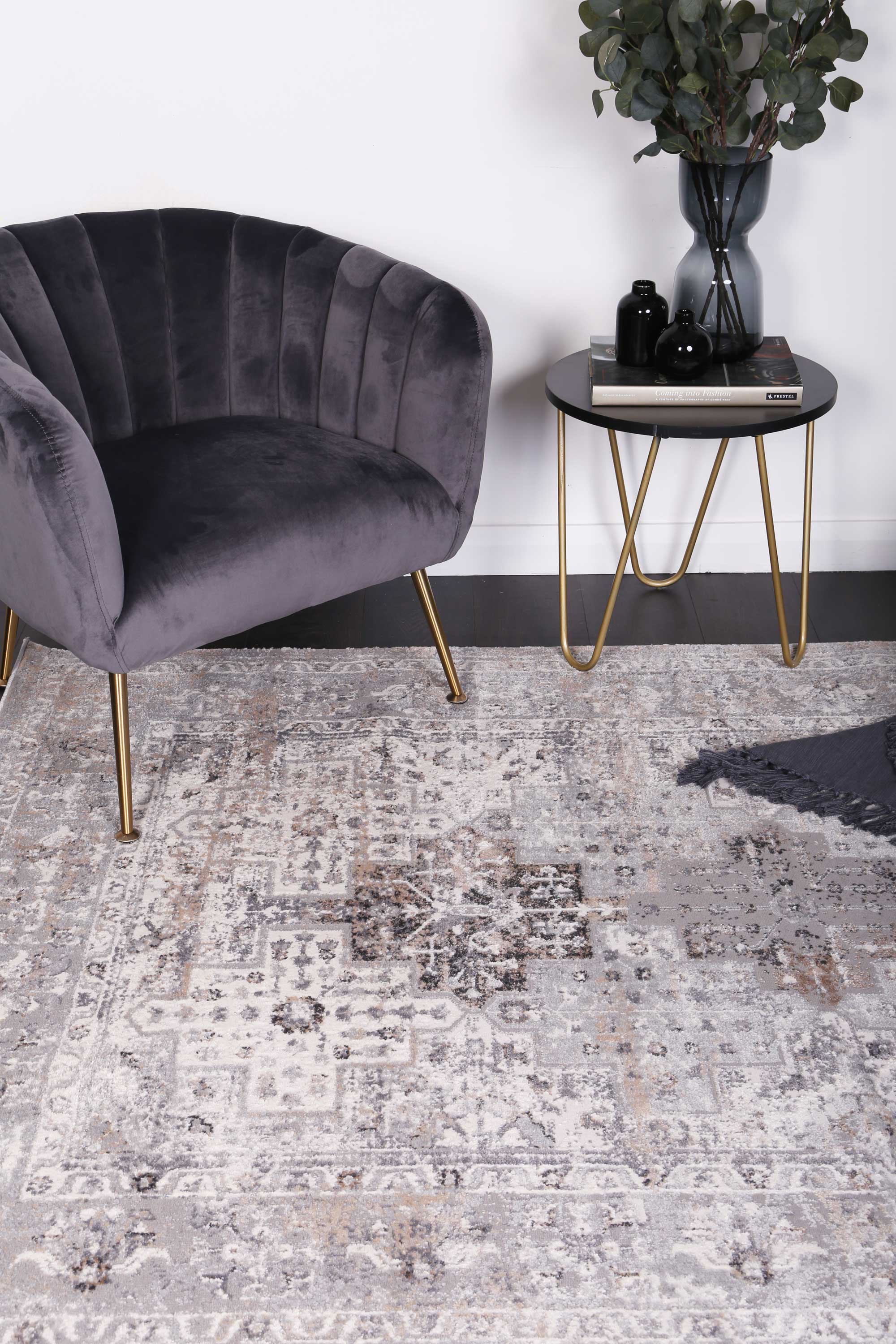 Grey Oriental Rug