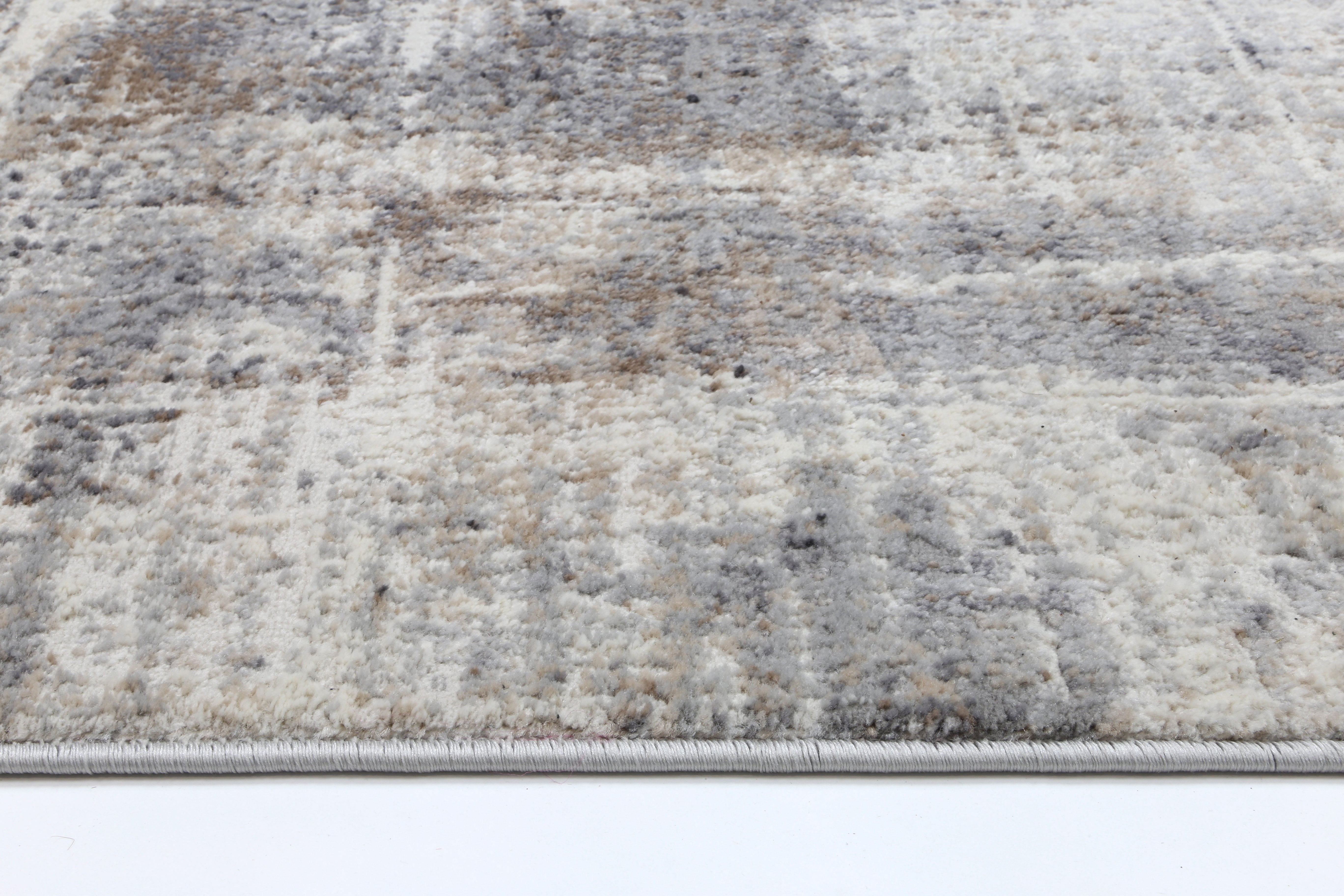 Beige Grey Modern Rug